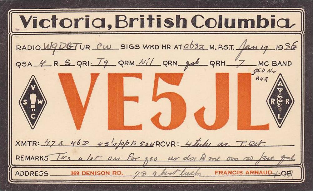 QSL Card